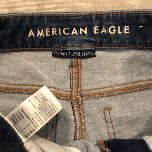 High rise jeggings all holes are faux - Picture 3 of 9